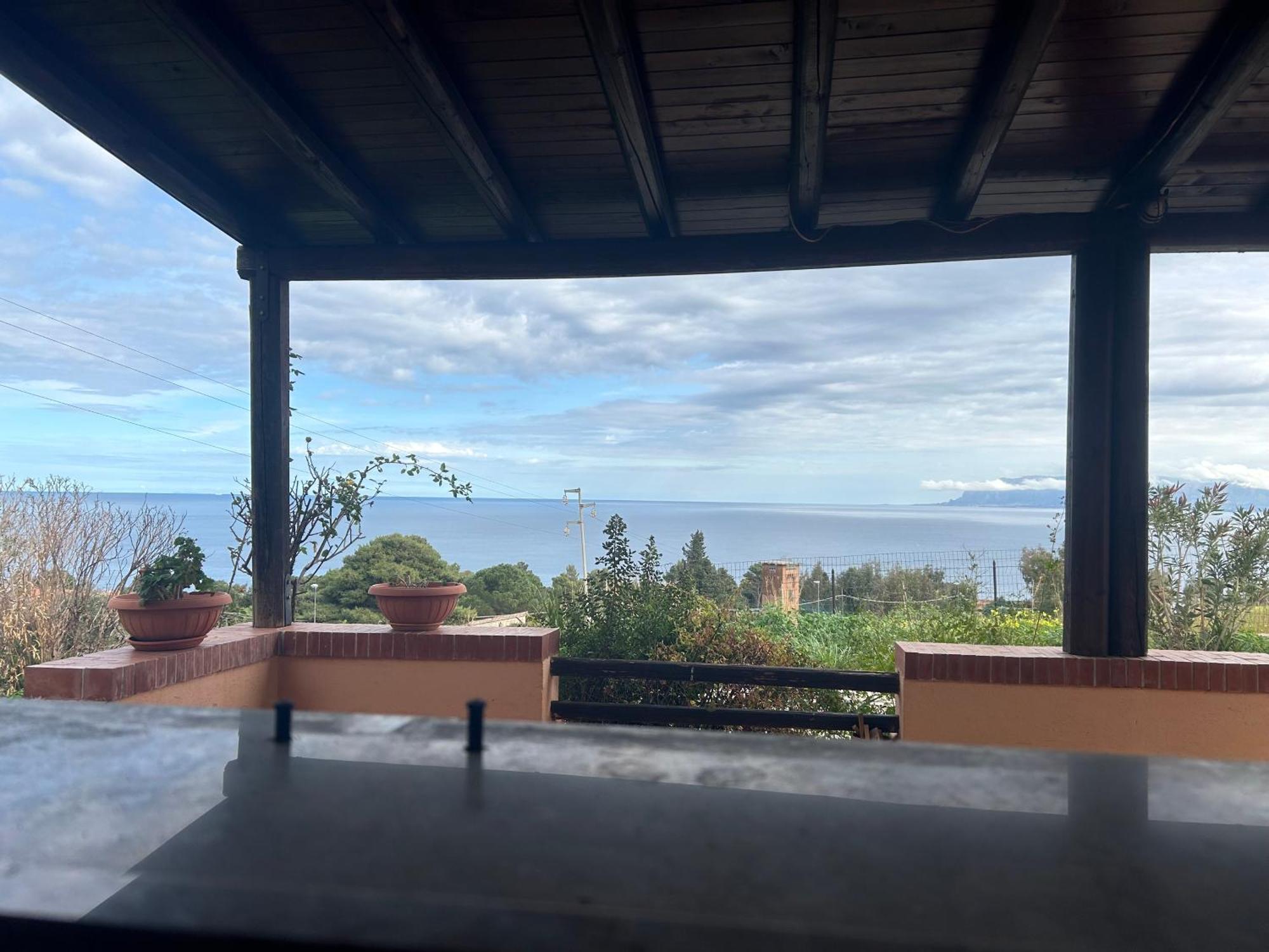 Villa La Terrazza Su Pispisa Castellammare del Golfo Exterior foto