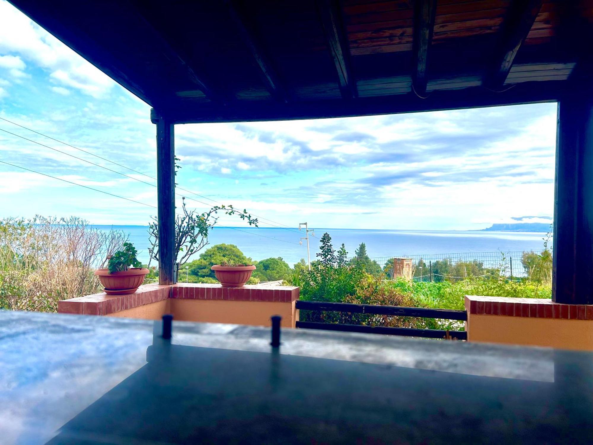 Villa La Terrazza Su Pispisa Castellammare del Golfo Exterior foto